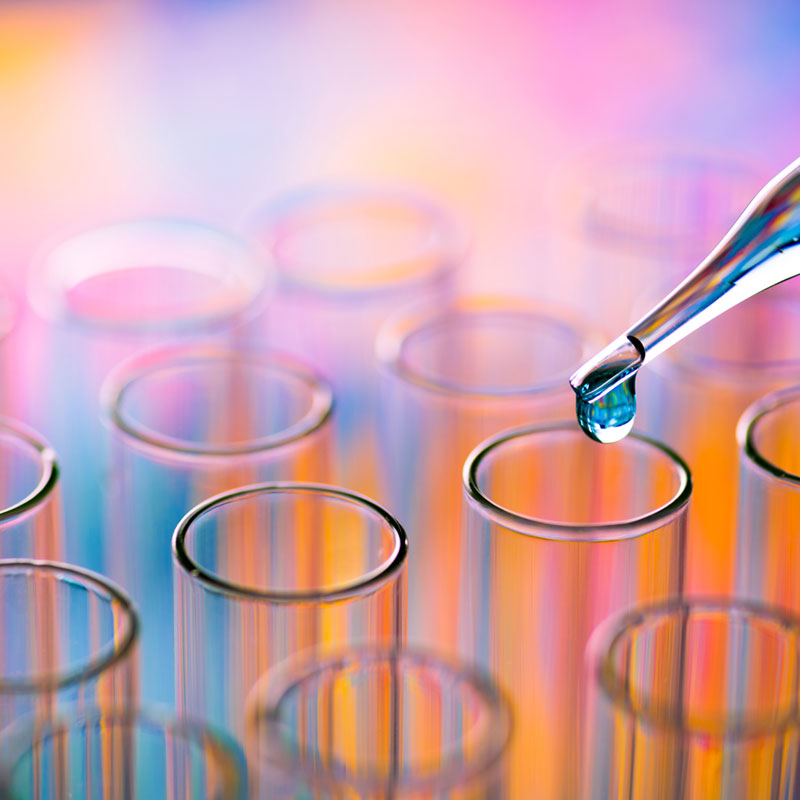 science laboratory test tubes